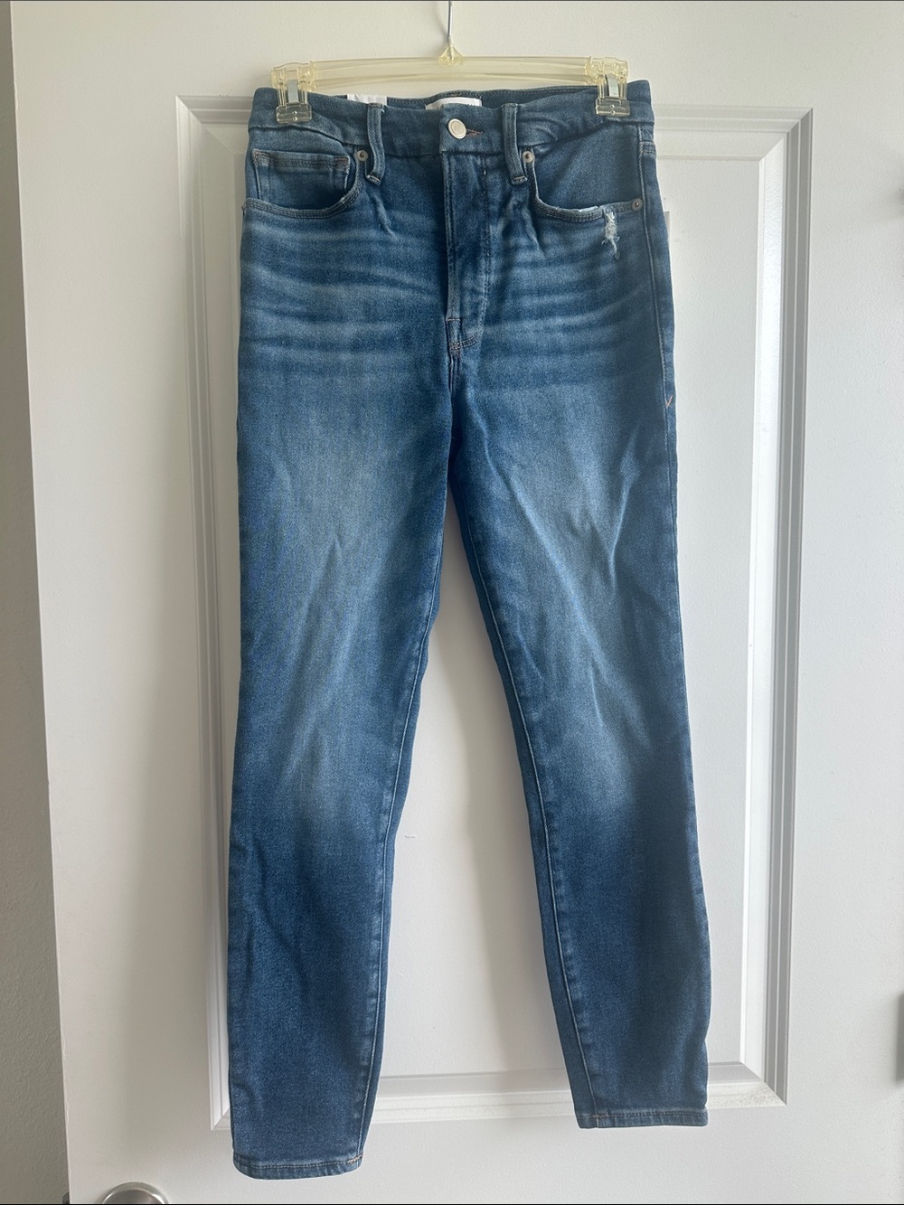 NWT Good American Good Waist Skinny Women's Skinny Jeans Sz 4/27